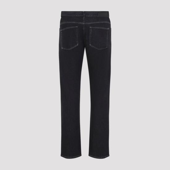 26FW 조르지오 아르마니 스트레이트 팬츠 GM000250AF20851 MC002 BLACK - GIORGIO ARMANI