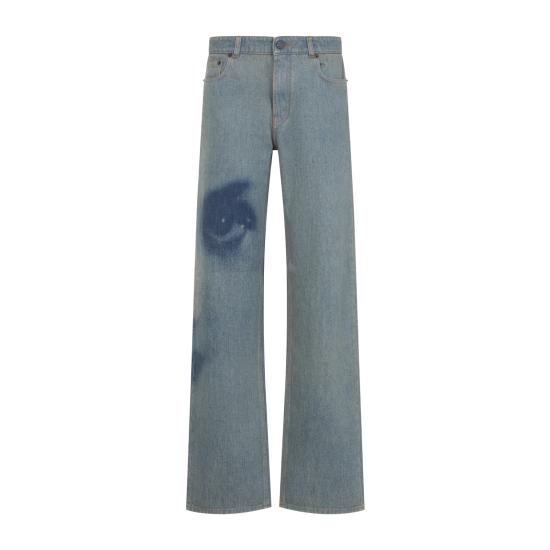 26FW 장 폴 고티에 스트레이트 팬츠 2604WTR164D032 5568 BLUE