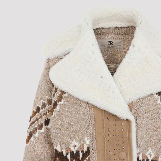 26FW 에르마노 설비노 자켓 D495D307RSHQUB M4901 NUDE NEUTRALS - ERMANNO SCERVINO