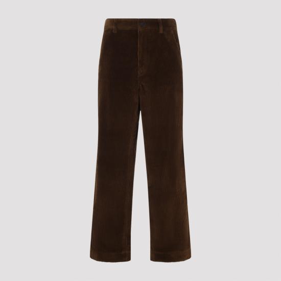 26FW 몽클레어 스트레이트 팬츠 L20972A0000354AL0 24N BROWN - MONCLER