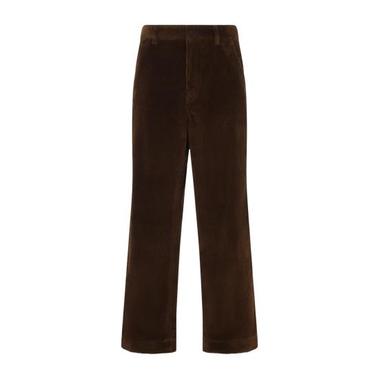26FW 몽클레어 스트레이트 팬츠 L20972A0000354AL0 24N BROWN