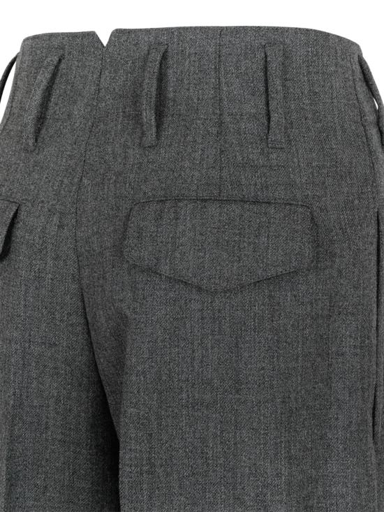 26FW 아미 스트레이트 팬츠 FTR909WV0216 A189 GRIS CARBONE - AMI