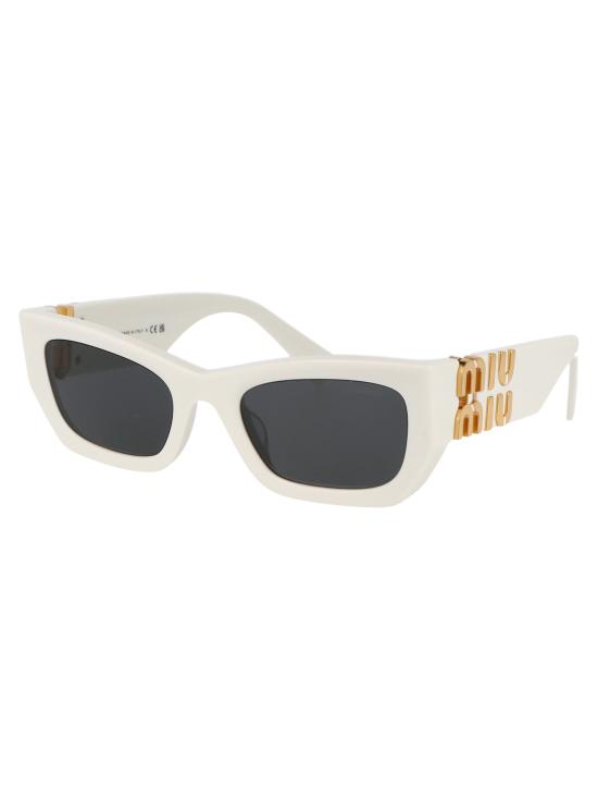  미우미우 캣아이 선글라스 0MU09WS1425S0 WHITE - MIU MIU