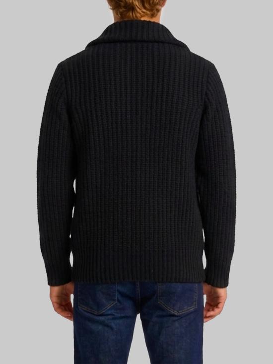 26FW 로베르토 콜리나 스웨터 263MYB25109 BLACK - ROBERTO COLLINA
