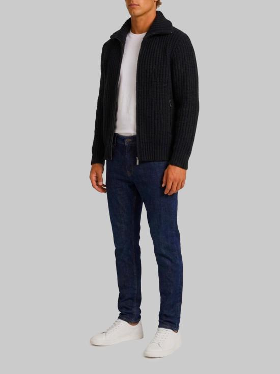 26FW 로베르토 콜리나 스웨터 263MYB25109 BLACK - ROBERTO COLLINA