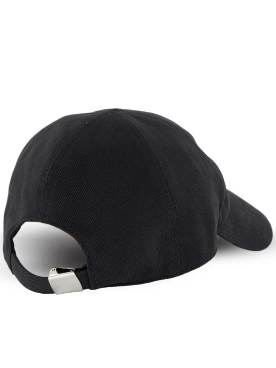 26FW 구찌 크리스탈 로고 볼캡 A005HY3HBNR 1000 BLACK - GUCCI