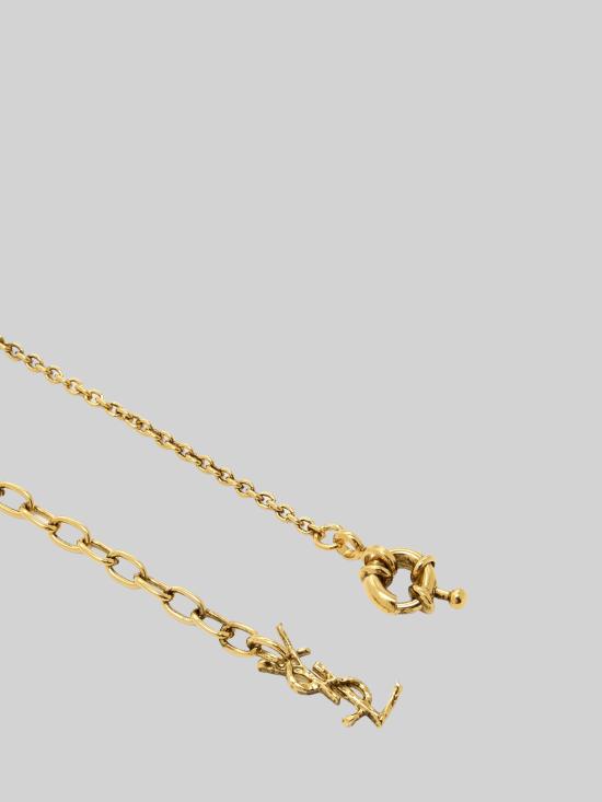 26FW 생로랑 목걸이/팬던트 A009FQY1500 7005 GOLD - SAINT LAURENT