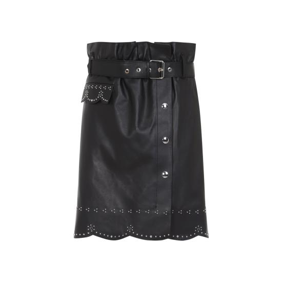 26FW 마르니 스커트 GOMX0883UXULA772 00N99 BLACK