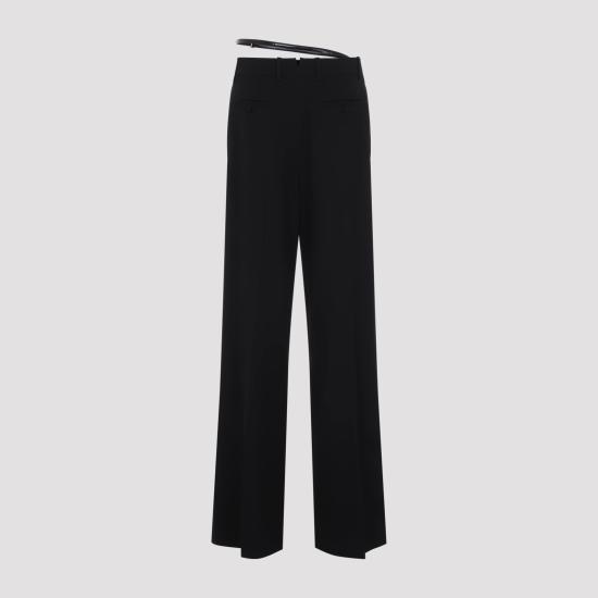 26FW 톰포드 스트레이트 팬츠 PAW721FAX1667 NAA BLACK - TOMFORD