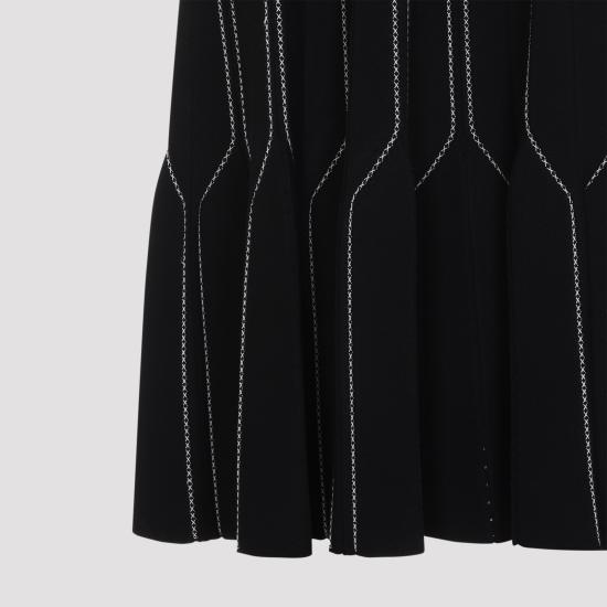 26FW 엘리자베타프랜치 스커트 GK11Q67E2 685 BLACK - ELISABETTA FRANCHI