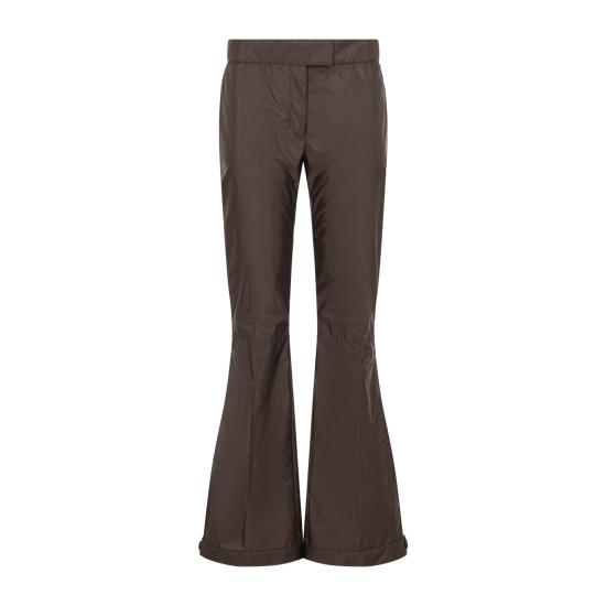 26FW 미우미우 테크니컬 패브릭 팬츠 MP2051SOOO148U F0192 BROWN