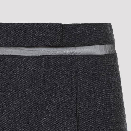 26FW 프라다 스커트 P10B0SOOO11H4 F0480 GREY - PRADA