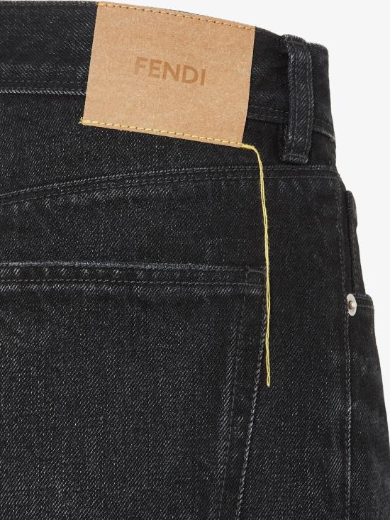 26FW 펜디 스트레이트 팬츠 FLP910B1PHF0QA1 NERO - FENDI