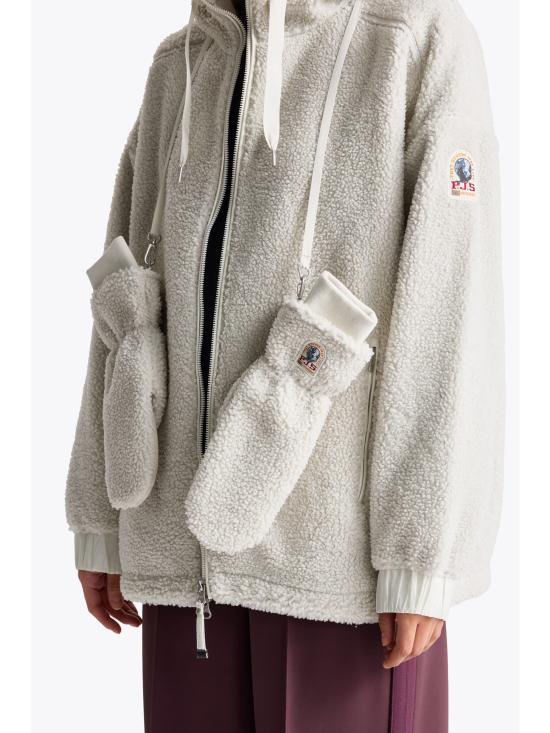 26FW 파라점퍼스 장갑 26WMPAGLGL400131 BIANCO - PARAJUMPERS