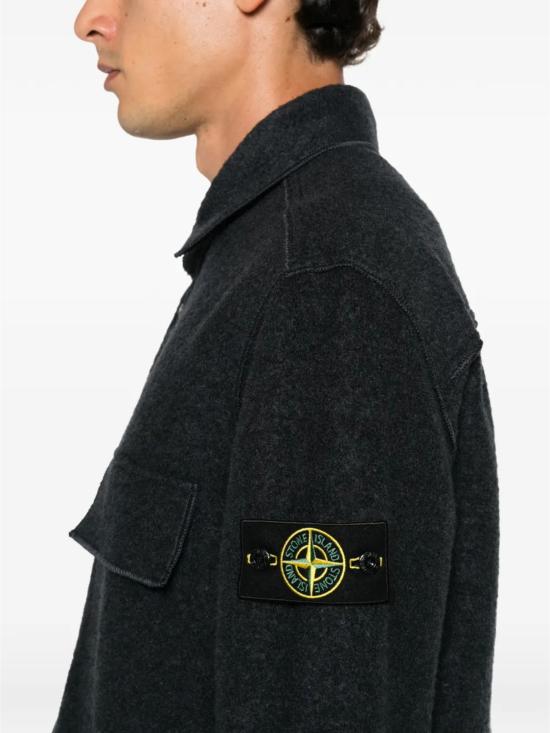 26FW 스톤 아일랜드 마이크로 부클레 롱슬리브 티셔츠 L2S151200034S0461V0020 BLU - STONE ISLAND