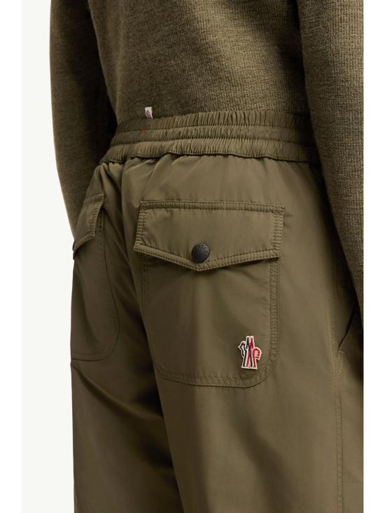 26FW 몽클레어 그레노블 드로스트링 트랙 팬츠 L20972A0000259876825 VERDE - MONCLER