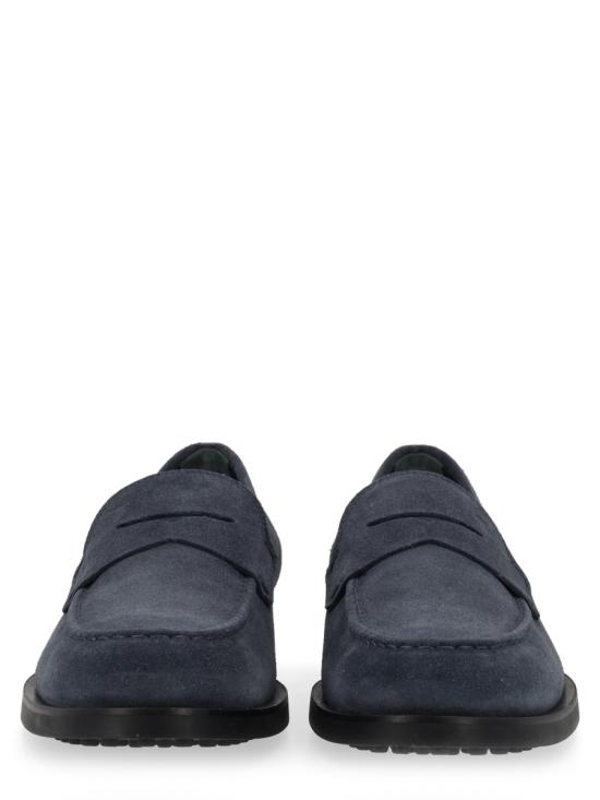25FW 토즈 스탬프 모노그램 스웨이드 로퍼 XXM0ZF0Q920RE0 U805 BLUE - TODS