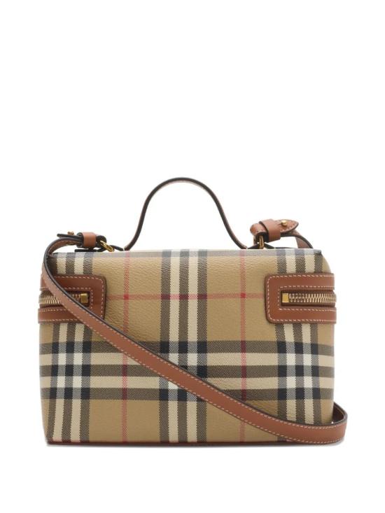  버버리 체크 베니티 백 8120525 A9534 BEIGE - BURBERRY