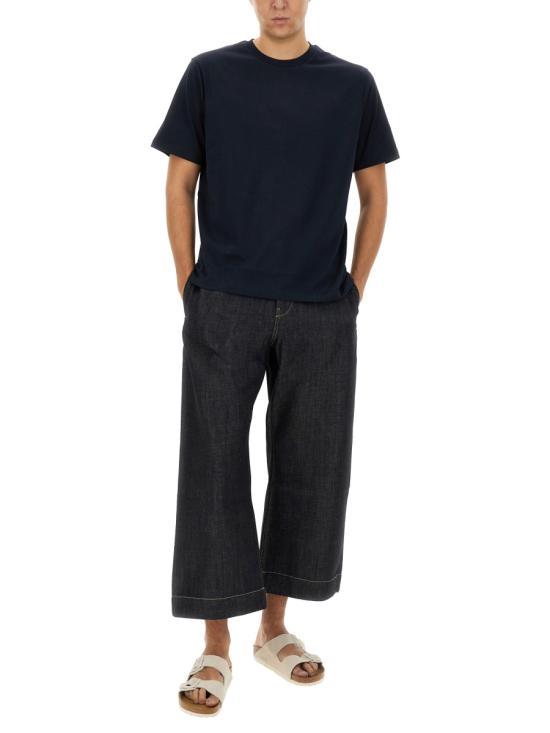  스튜디오 니콜슨 반팔 티셔츠 BRICSNM1326 DARKESTNAVY BLUE - STUDIO NICHOLSON