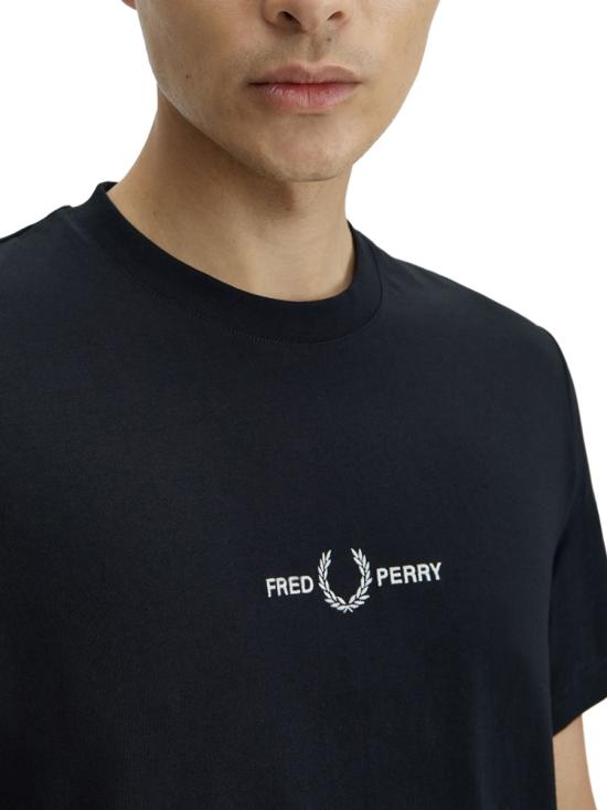 26FW 프레드페리 반팔 티셔츠 FPM458059 102 BLACK - FRED PERRY