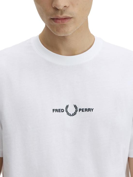 26FW 프레드페리 반팔 티셔츠 FPM458059 100 WHITE - FRED PERRY