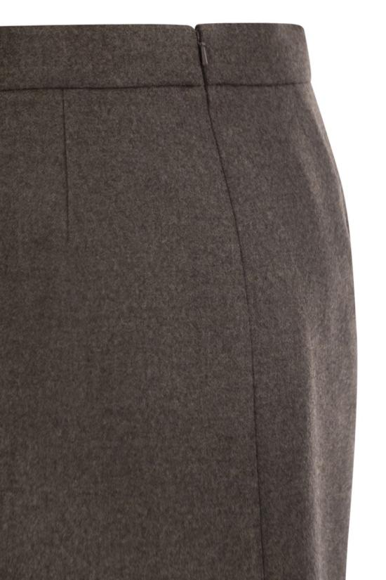 26FW 막스마라 스커트 2621106413600 003 BROWN - MAX MARA