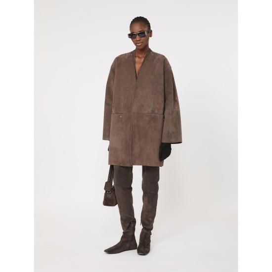 26FW 막스마라 스커트 2621106413600 003 BROWN - MAX MARA
