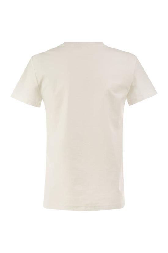 26FW 막스마라 반팔 티셔츠 2621946012600 001 WHITE - MAX MARA