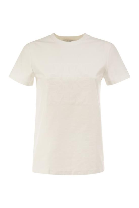 26FW 막스마라 반팔 티셔츠 2621946012600 001 WHITE