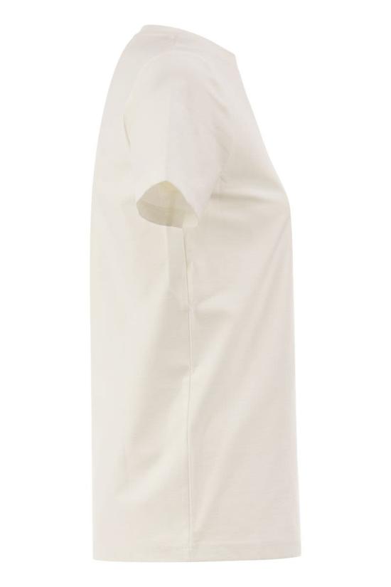 26FW 막스마라 반팔 티셔츠 2621946012600 001 WHITE - MAX MARA