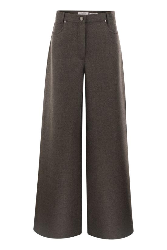 26FW 막스마라 스트레이트 팬츠 2621136133600 003 BROWN