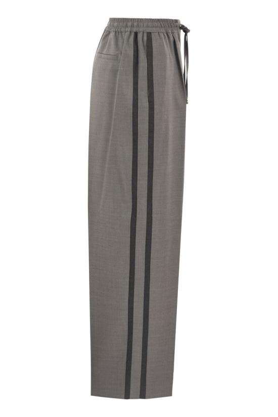 26FW 스포트막스 스트레이트 팬츠 2622136072600 018 GREY - SPORTMAX