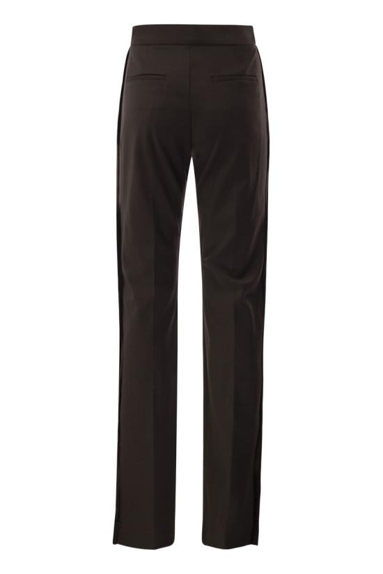 26FW 스포트막스 스트레이트 팬츠 2622136083600 002 DARK BROWN - SPORTMAX