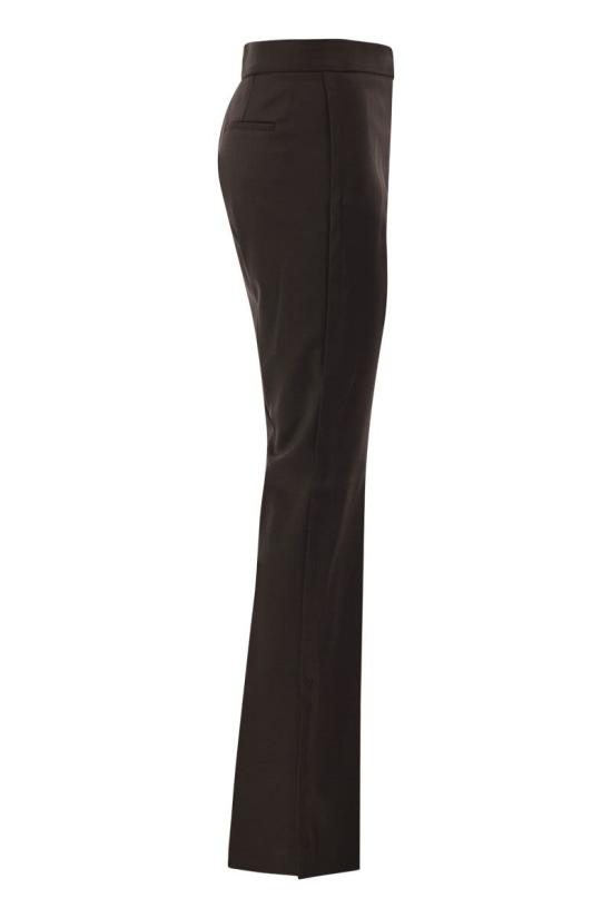 26FW 스포트막스 스트레이트 팬츠 2622136083600 002 DARK BROWN - SPORTMAX