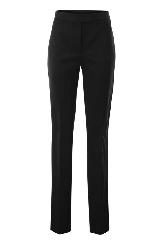 26FW 스포트막스 스트레이트 팬츠 2622136083600 004 BLACK