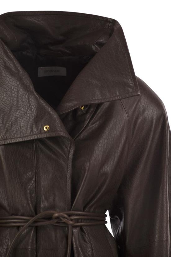 26FW 스포트막스 자켓 2622446013600 001 DARK BROWN - SPORTMAX