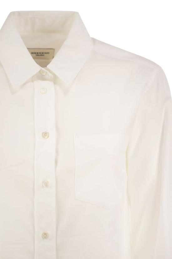 26FW 위켄드막스마라 셔츠 2625116032600 001 WHITE - WEEKEND MAX MARA