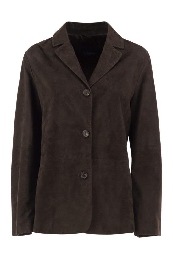 26FW 에스막스마라 자켓 2629446033600 004 DARK BROWN