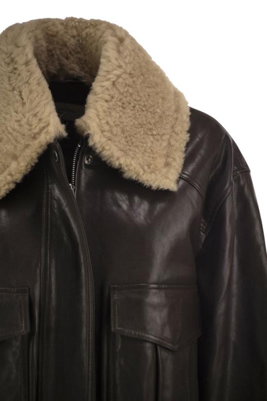 26FW 위켄드막스마라 자켓 2625446012600 001 DARK BROWN - WEEKEND MAX MARA