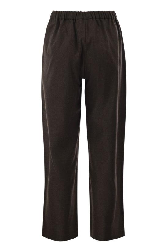 26FW 에스막스마라 스트레이트 팬츠 2629136053600 038 DARK BROWN - 'S MAX MARA