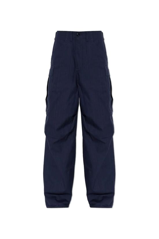 26FW 겐조 스트레이트 팬츠 FG65PA2499PK NAVYBLUE