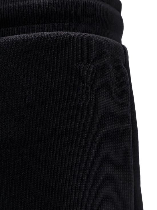 26FW 아미 코튼 아미 드 하트 쇼츠 HSO803747 001 BLACK - AMI