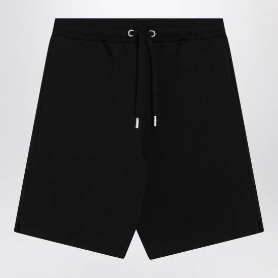 26FW 아미 코튼 아미 드 하트 쇼츠 HSO803747 001 BLACK
