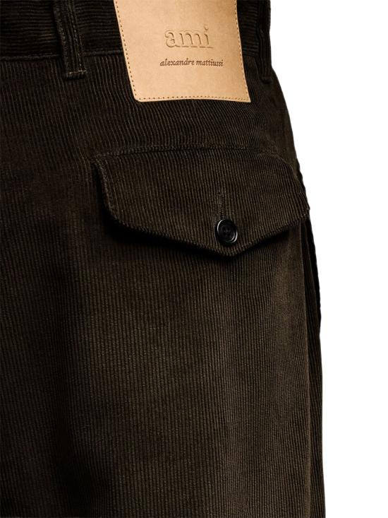 26FW 아미 스트레이트 팬츠 HTR121CO0089 2221 CHOLTBROWN - AMI