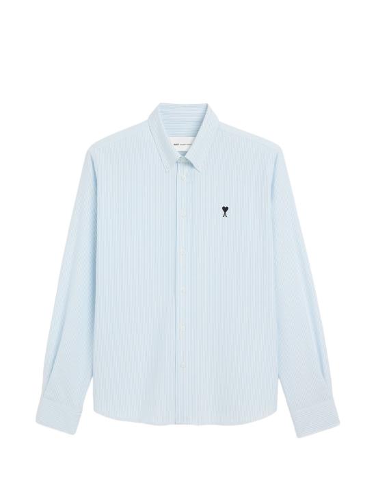 26FW 아미 긴팔 셔츠 USH878CO0087 475 SKBLUEWHT