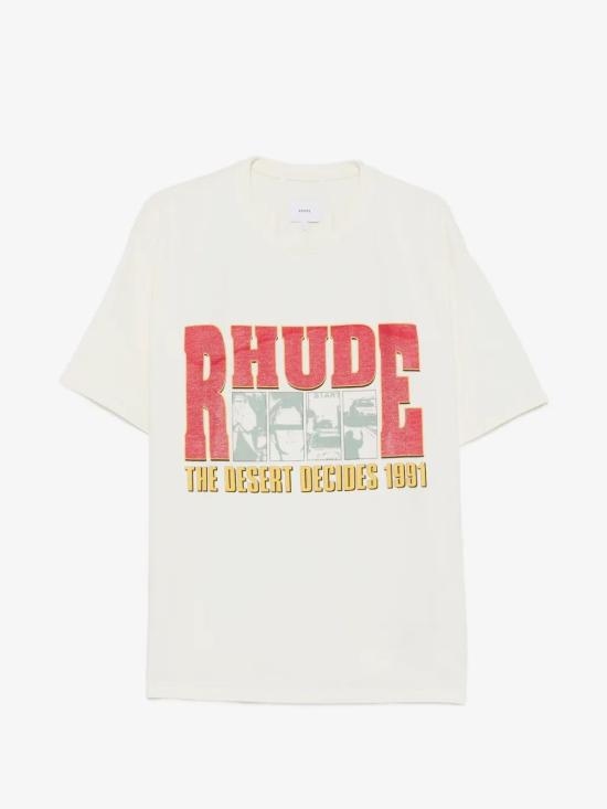 26FW 루드 반팔 티셔츠 RHFW26TT06012 8610 WHTRDMULTI