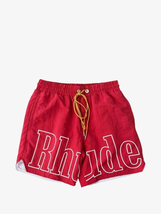 26FW 루드 스트레이트 팬츠 RHFW26SH03948 3041 REDWHITE