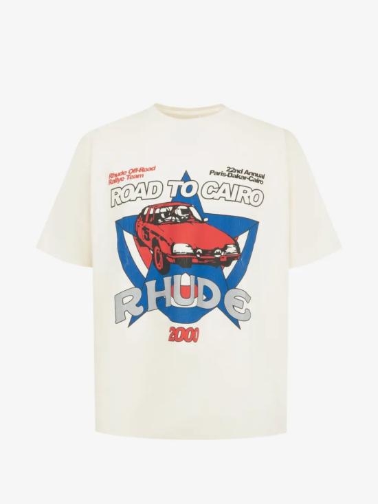 26FW 루드 반팔 티셔츠 RHFW26TT01012 8607 WHTREDBLUE