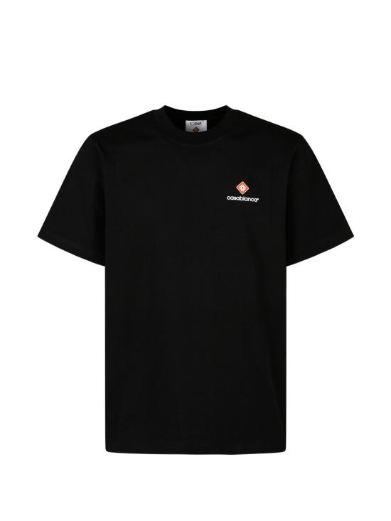 26FW 카사블랑카 반팔 티셔츠 MAW26JTS00103 BLACK