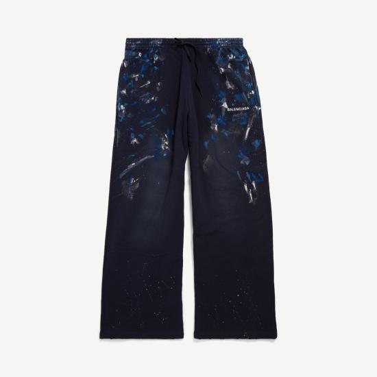 26FW 발렌시아가 스트레이트 팬츠 871496TUVJ6 8065 NAVY